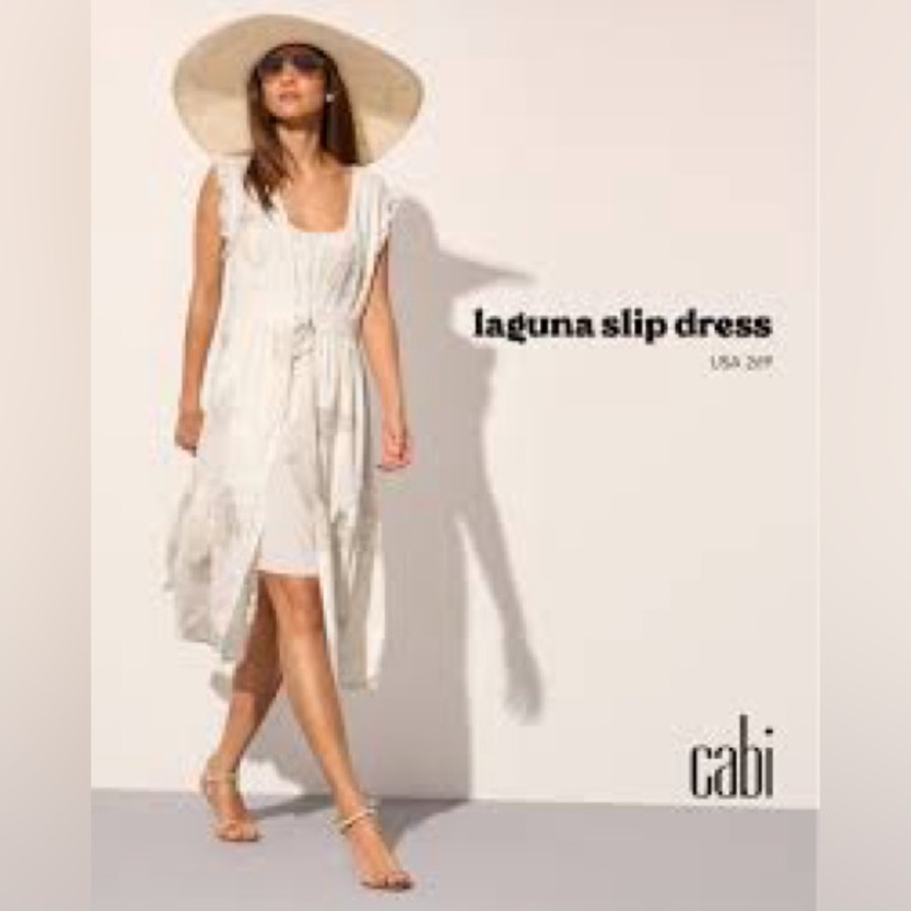 Cabi Laguna slip dress size medium
